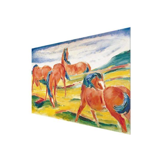 Obrazy nowoczesne Franz Marc - Konie na pastwisku