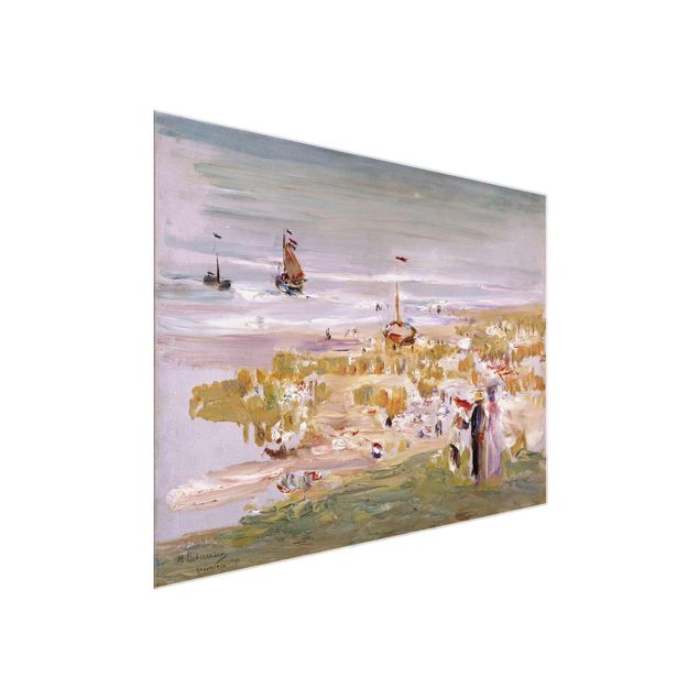 Obrazy na szkle wybrzeże Max Liebermann - Plaża