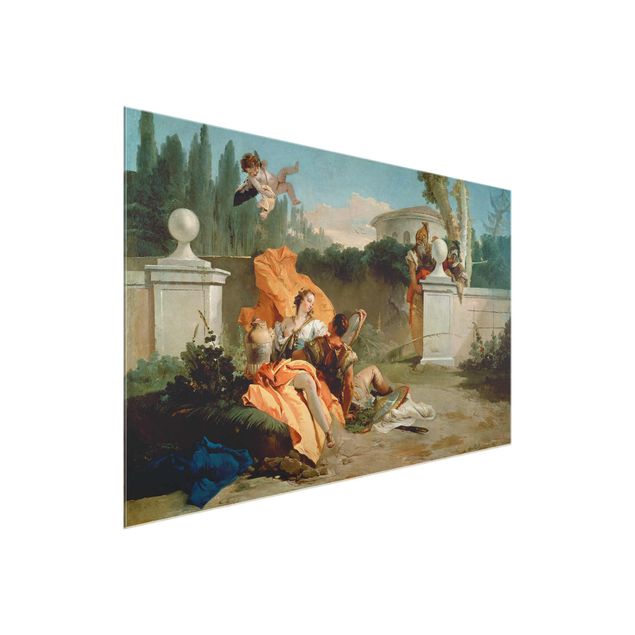 Obrazy na szkle duchowość Giovanni Battista Tiepolo - Rinaldo i Armida