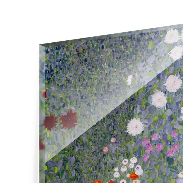 Obrazy kwiatowe Gustav Klimt - Ogród chłopski