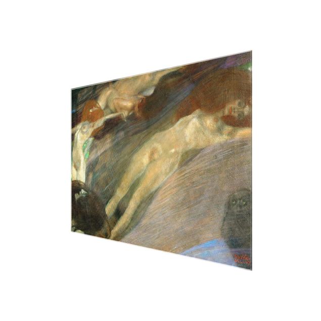 Obrazy do salonu nowoczesne Gustav Klimt - Płynąca woda