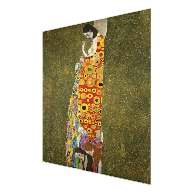 Nowoczesne obrazy do salonu Gustav Klimt - Nadzieja II