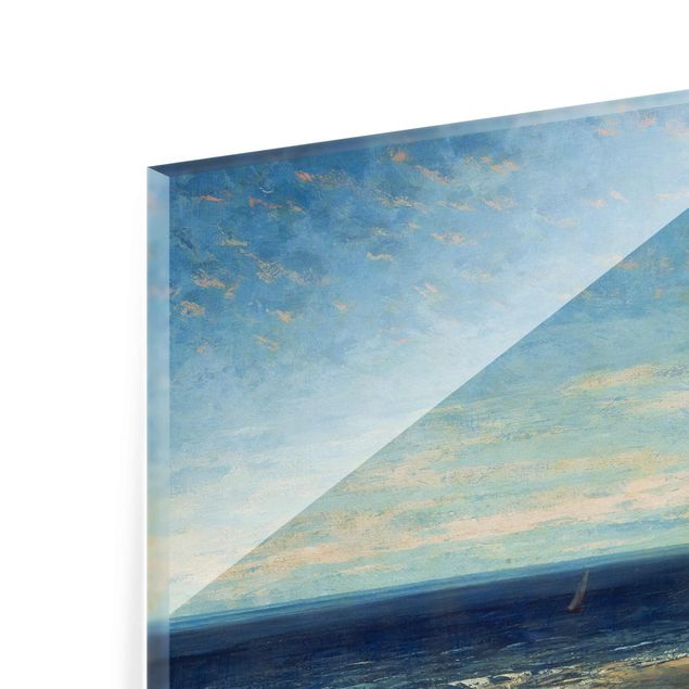 Obrazy do salonu Gustave Courbet - Błękitne morze