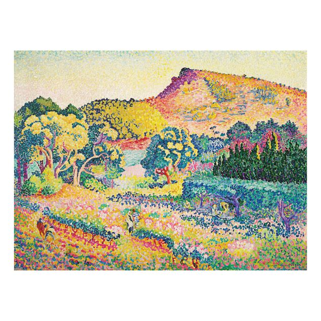 Obrazy na szkle krajobraz Henri Edmond Cross - Pejzaż z Le Cap Nègre
