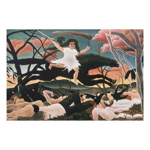 Obrazy nowoczesne Henri Rousseau - Wojna niezgody