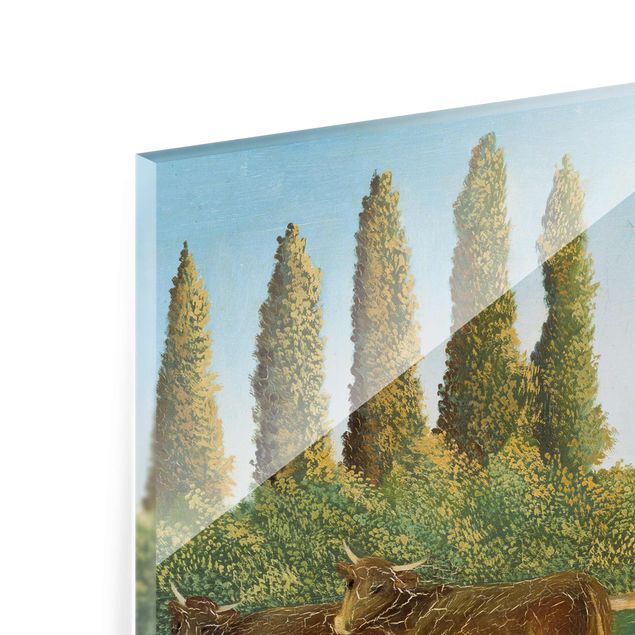 Obrazy krajobraz Henri Rousseau - łąka (pastwisko)