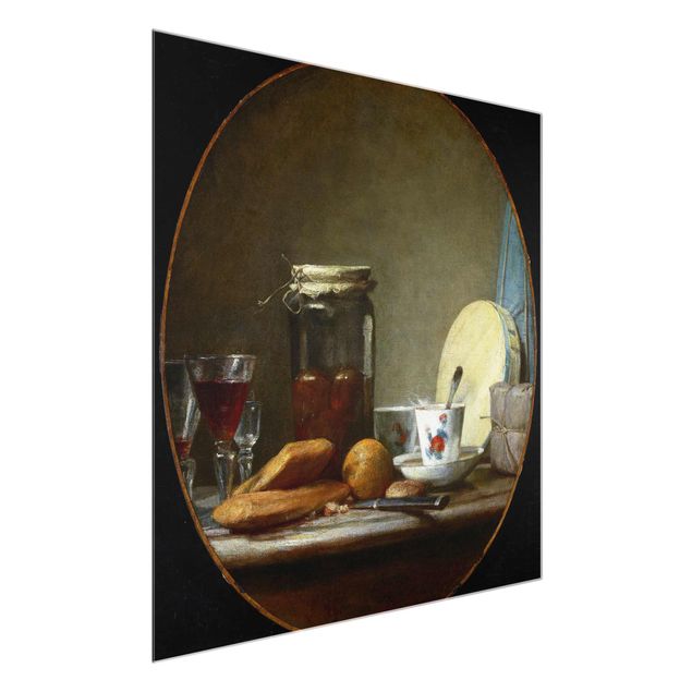 Nowoczesne obrazy do salonu Jean-Baptiste Siméon Chardin - Młoda dziewczyna