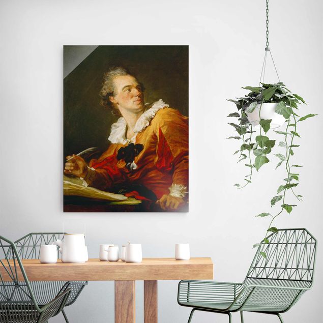 Obrazy na szkle portret Jean Honoré Fragonard - Inspiracja