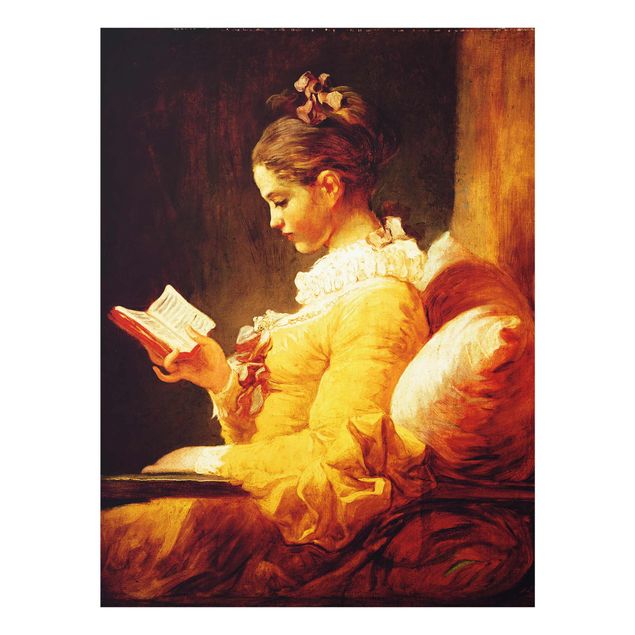 Obrazy nowoczesne Jean Honoré Fragonard - Czytająca dziewczyna
