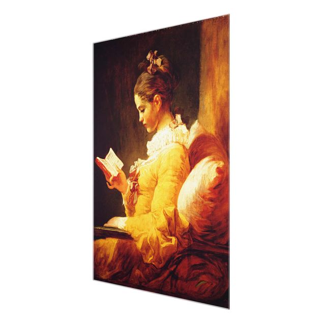 Obrazy portret Jean Honoré Fragonard - Czytająca dziewczyna