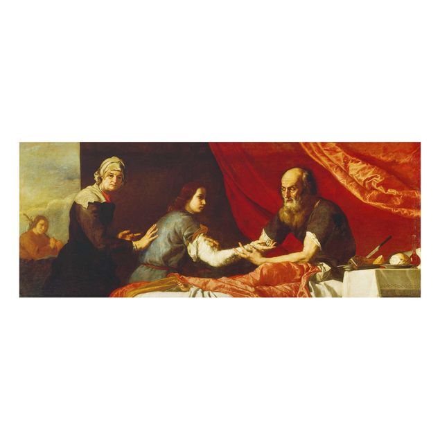 Nowoczesne obrazy Jusepe de Ribera - Izaak i Jakub