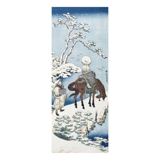 Obrazy do salonu Katsushika Hokusai - chiński poeta