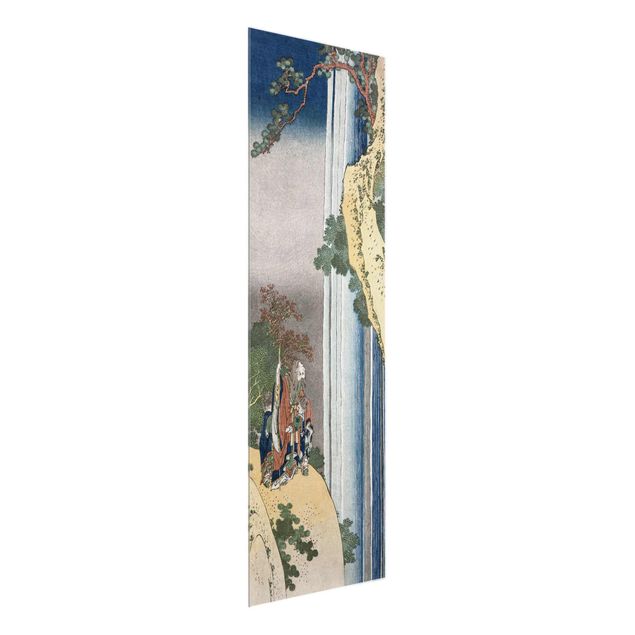 Obrazy na szkle góra Katsushika Hokusai - Poeta Rihaku