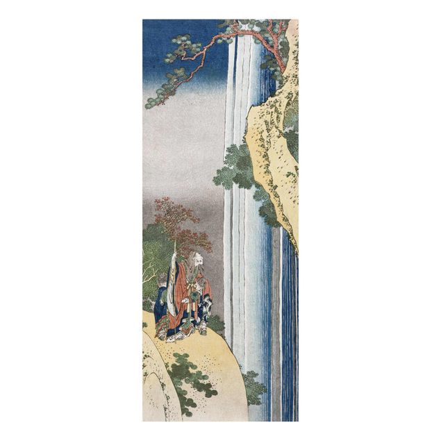 Obrazy na szkle krajobraz Katsushika Hokusai - Poeta Rihaku