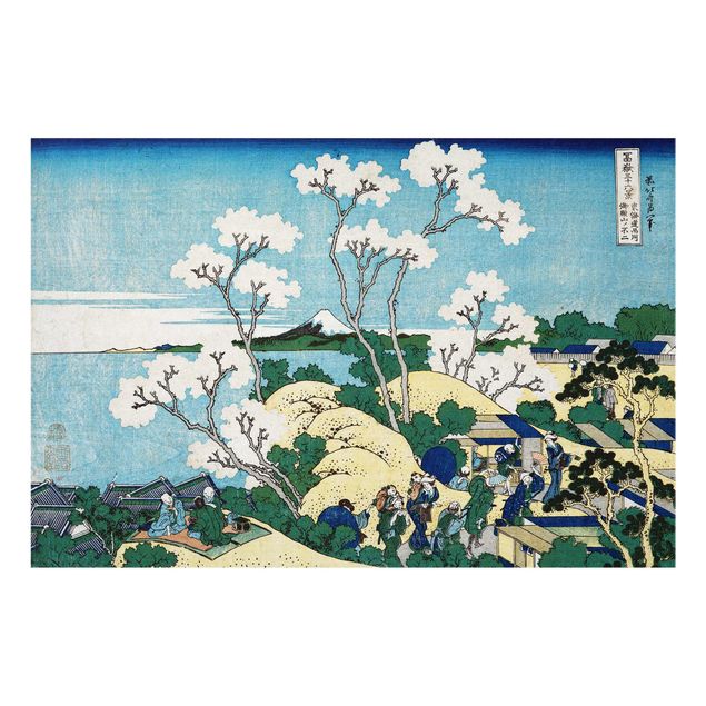 Obrazy do salonu nowoczesne Katsushika Hokusai - Fudżi z Gotenyamy