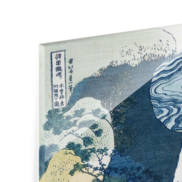Nowoczesne obrazy Katsushika Hokusai - Wodospad Amidy