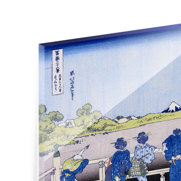Obrazy na szkle góra Katsushika Hokusai - Sala Sazai