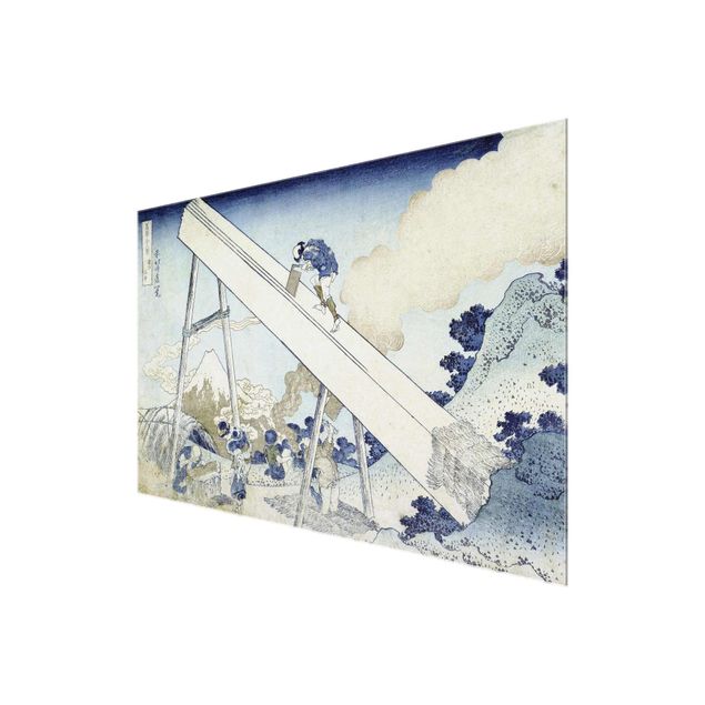 Obrazy do salonu Katsushika Hokusai - W górach Totomi