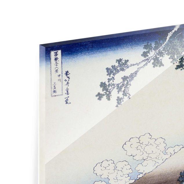 Obrazy nowoczesny Katsushika Hokusai - Przełęcz Mishima w prowincji Kai