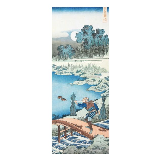 Obrazy do salonu nowoczesne Katsushika Hokusai - Laureat