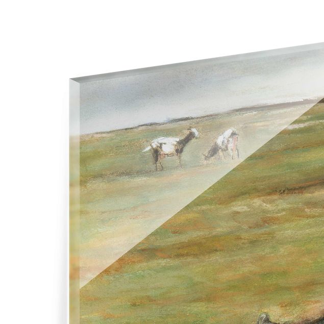 Obrazy portret Max Liebermann - Pasterz kóz