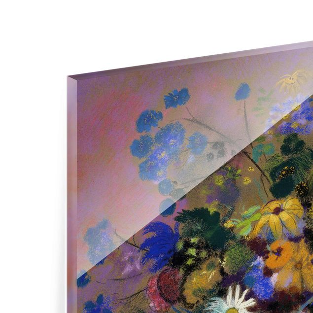 Obrazy z motywem kwiatowym Odilon Redon - Kwiaty w wazonie