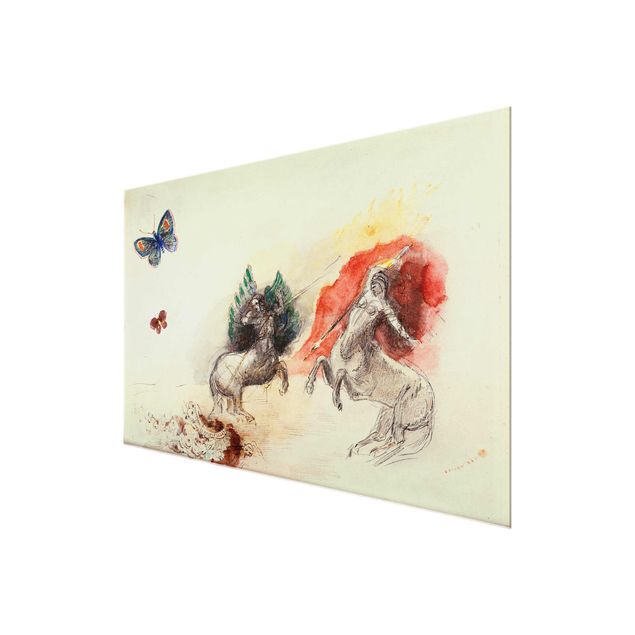 Nowoczesne obrazy Odilon Redon - Bitwa Centaurów
