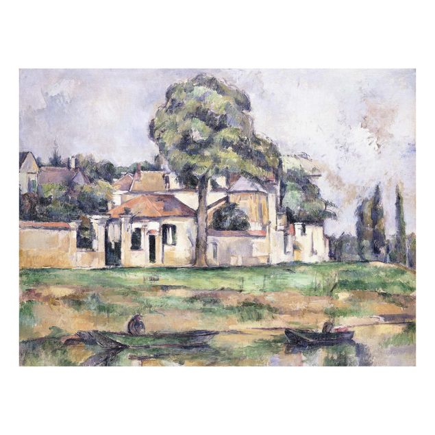 Obrazy na szkle poziomy Paul Cézanne - Brzegi Marny