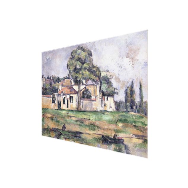 Obrazy na szkle artyści Paul Cézanne - Brzegi Marny