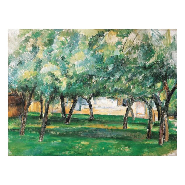 Obrazy na szkle artyści Paul Cézanne - Normandzka zagroda