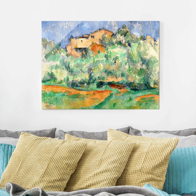 Impresjonizm obrazy Paul Cézanne - Dom na wzgórzu