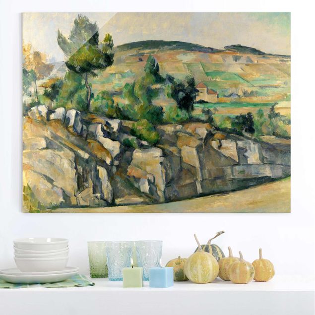 Dekoracja do kuchni Paul Cézanne - Pejzaż pagórkowaty