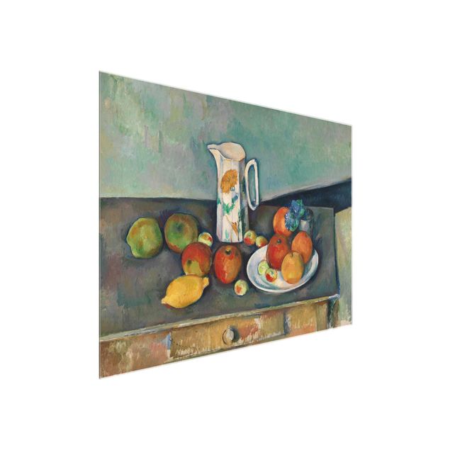 Postimpresjonizm obrazy Paul Cézanne - Martwa natura Dzbanek na mleko