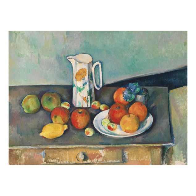Obrazy na szkle poziomy Paul Cézanne - Martwa natura - Brzoskwinie