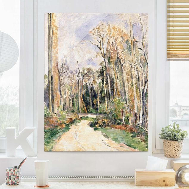 Obrazy nowoczesne Paul Cézanne - Wejście do lasu