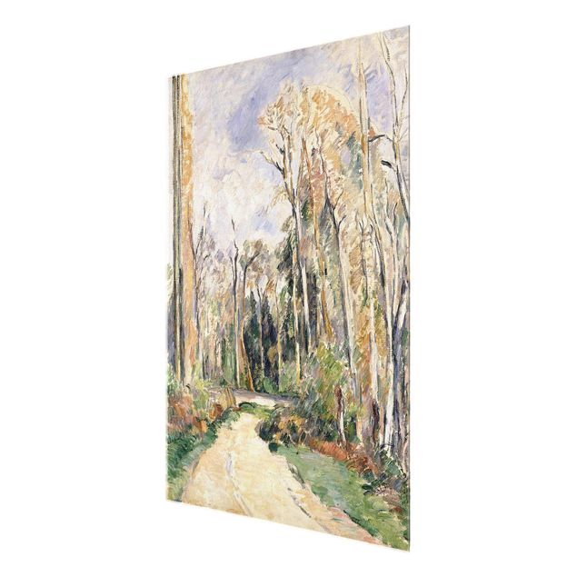 Obrazy na szkle artyści Paul Cézanne - Wejście do lasu