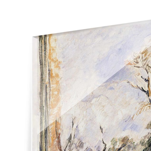 Obrazy na szkle krajobraz Paul Cézanne - Wejście do lasu