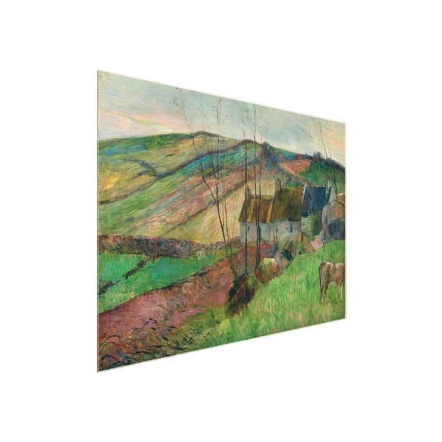 Obrazy na szkle artyści Paul Gauguin - Gospodarstwa rolne