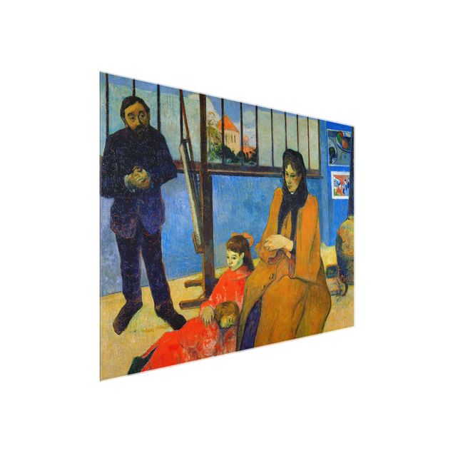 Obrazy na szkle poziomy Paul Gauguin - Rodzina Schuffenecker