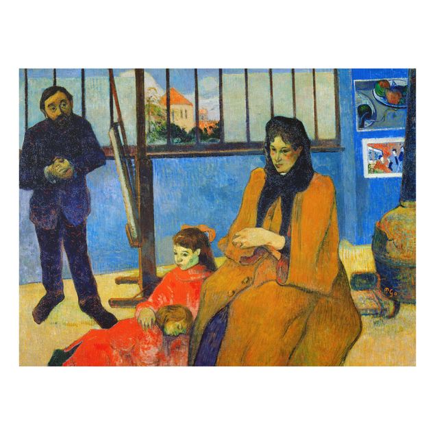 Obrazy na szkle artyści Paul Gauguin - Rodzina Schuffenecker