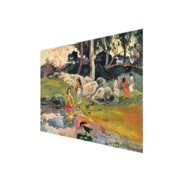 Obrazy do salonu Paul Gauguin - brzeg rzeki