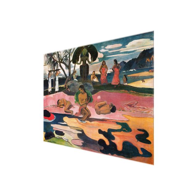 Obrazy na szkle plaża Paul Gauguin - Dzień boży