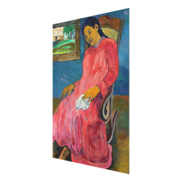 Obrazy nowoczesne Paul Gauguin - Kobieta melancholijna