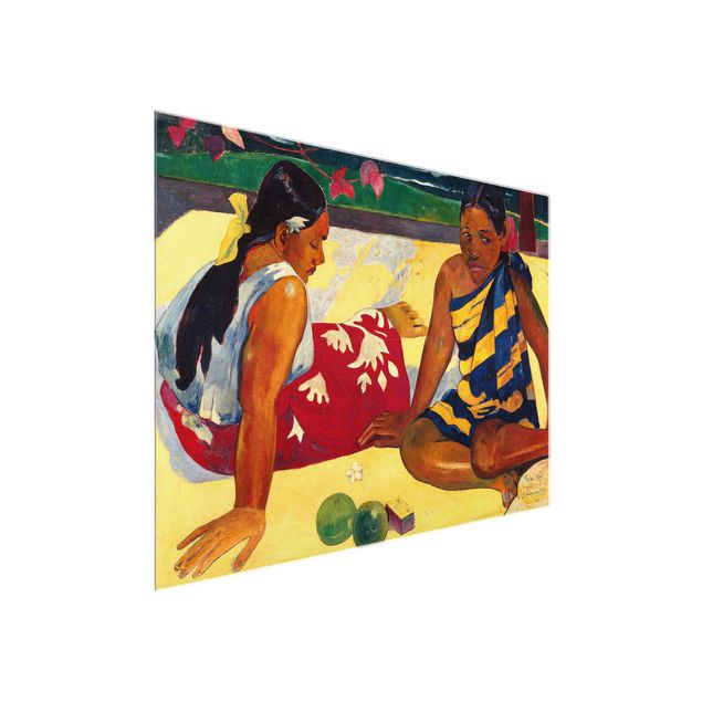 Obrazy na szkle artyści Paul Gauguin - Kobiety z Tahiti