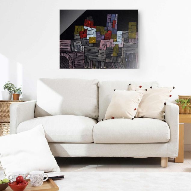 Obrazy na szkle poziomy Paul Klee - Stara ściana