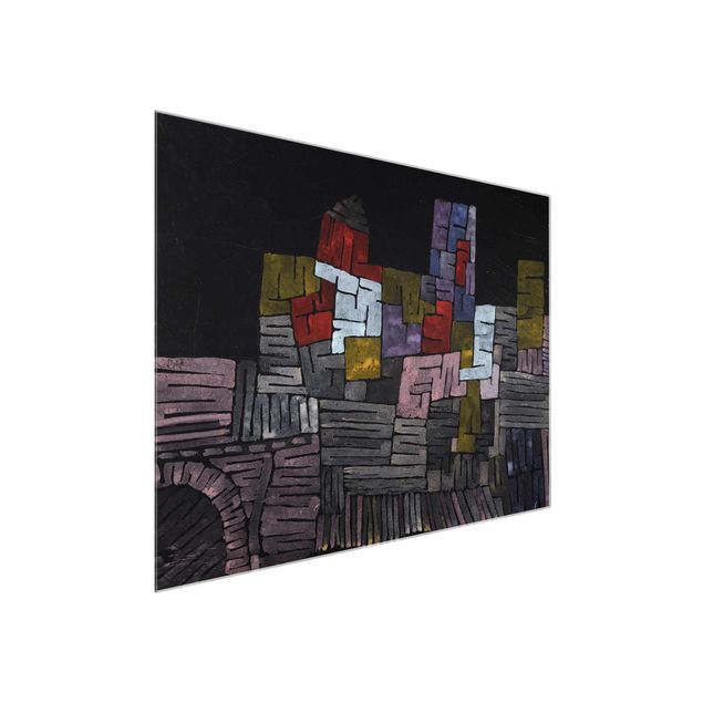 Obrazy na szkle artyści Paul Klee - Stara ściana
