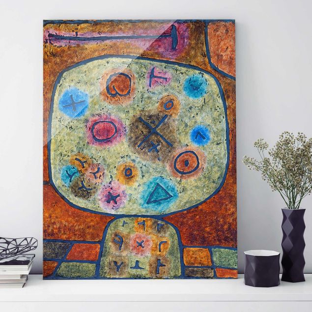 Dekoracja do kuchni Paul Klee - Kwiaty w kamieniu