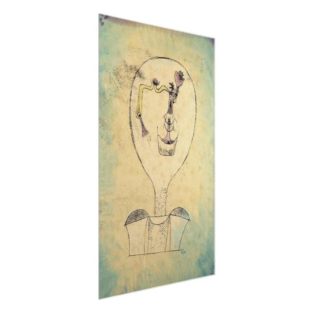 Obrazy na szkle abstrakcja Paul Klee - The Bud