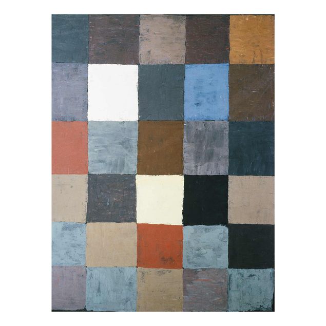 Obrazy do salonu Paul Klee - płytka kolorowa