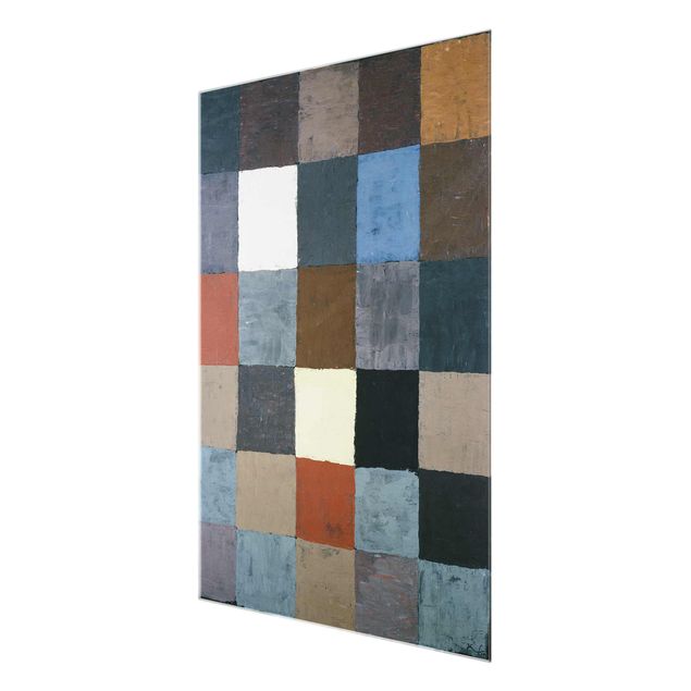 Obrazy abstrakcja Paul Klee - płytka kolorowa